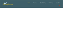Tablet Screenshot of fishinggreece.com